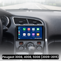 Peugeot 3008 09-15 - 9" radio z Apple CarPlay in Android Auto