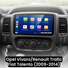 Opel Vivaro/Renault Traffic/Fiat Talento 2014-2021 - 9" avtoradio z Apple CarPlay in Android Auto 