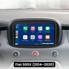 Fiat 500X 14-20 - 9" radio z Apple CarPlay in Android Auto