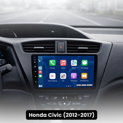 Honda Civic 12-17 - 9" radio z Apple CarPlay in Android Auto