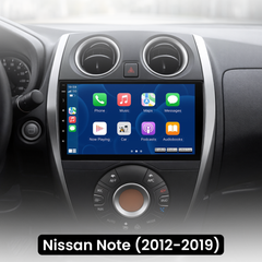 Nissan Note 12-19 - 10,1" radio z Apple CarPlay in Android Auto