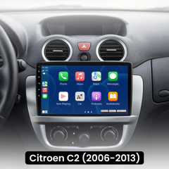Citroen C2 06-13/Peugeot 206 04-08 - 9" radio z Apple CarPlay in Android Auto