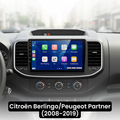 Citroën Berlingo/Peugeot Partner 08-19 - 9" radio z Apple CarPlay in Android Auto