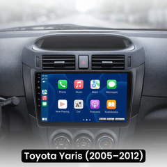Toyota Yaris 2005-2012 - 9" Radio m. Apple CarPlay og Android Auto