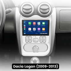 Dacia Logan 09-13 - 9" radio z Apple CarPlay in Android Auto
