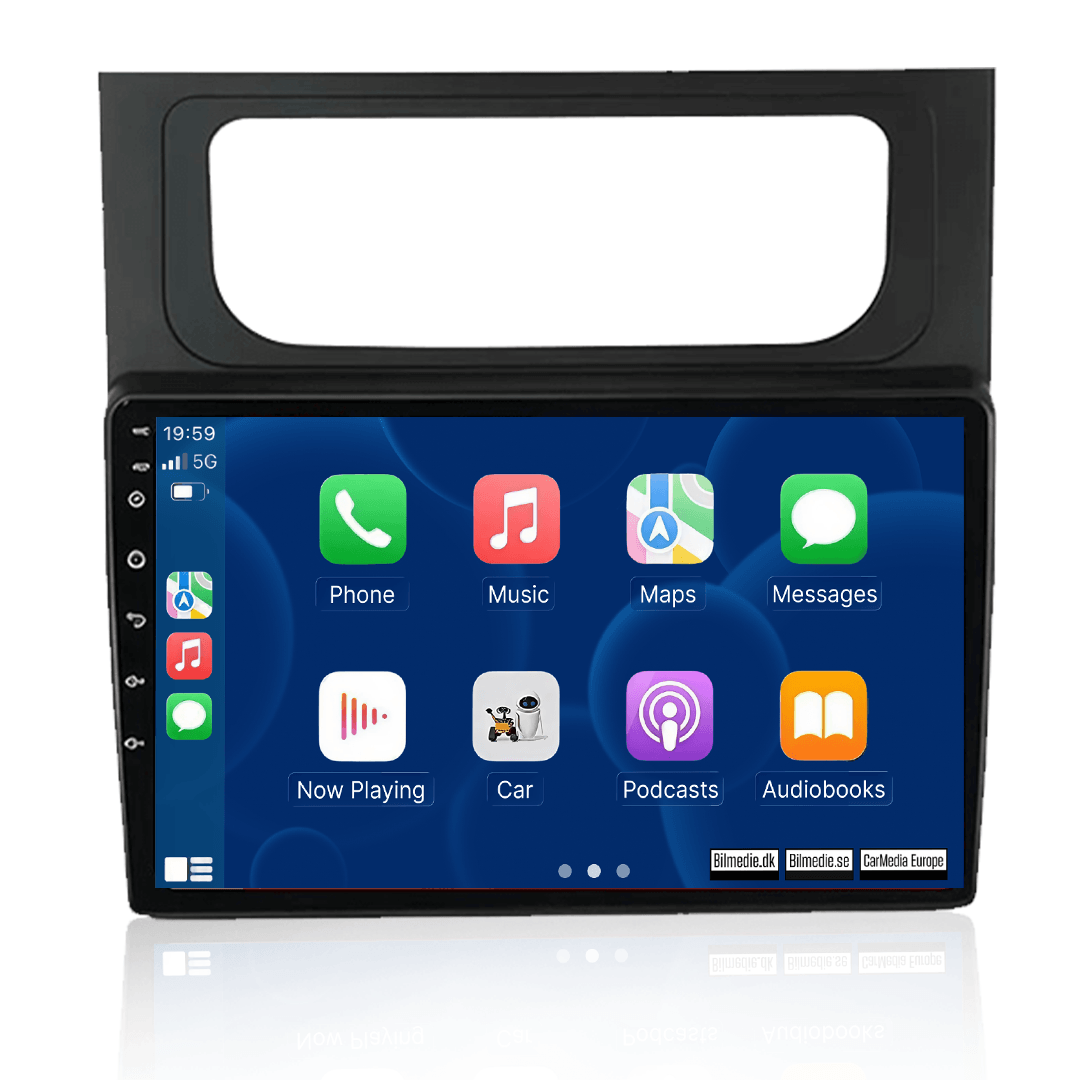 VW Touran 2011-2015 - 10,1" Radio m. Apple CarPlay og Android Auto