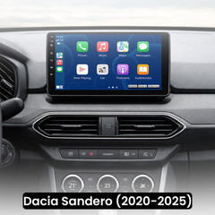 Dacia Sandero 20-25 - 10,1" radio z Apple CarPlay in Android Auto