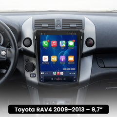 Toyota RAV4 09–13 – 9,7” radio z Apple CarPlay in Android Auto 