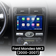 Ford Mondeo 00-07 - 9" radio z Apple CarPlay in Android Auto 