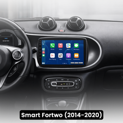 Radio Smart Fortwo 14-20 - 9" z Apple CarPlay in Android Auto