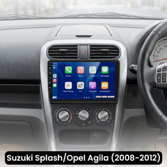 Suzuki Splash/Opel Agila - 9" avtoradio z Apple CarPlay in Android Auto 