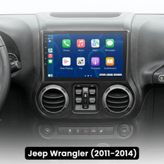 Jeep Wrangler 11-14 – 10,1" radio z brezžičnim Apple CarPlay in Android Auto