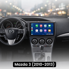 Mazda 3 10-13 - 9" radio z Apple CarPlay in Android Auto