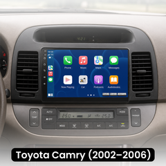 Toyota Camry 02-06 - 9" radio z Apple CarPlay in Android Auto