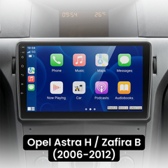 Opel Astra/Zafira 06-12 - 9" radio z Apple CarPlay in Android Auto 