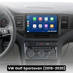 VW Golf Sportsvan 16-20 - 10,1" radio z Apple CarPlay in Android Auto