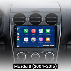 Mazda 6 04-15 - 9" radio z Apple CarPlay in Android Auto