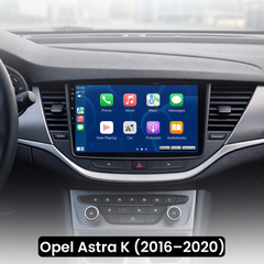Opel Astra 16-20 - 9" radio z Apple CarPlay in Android Auto