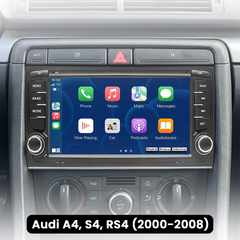 Audi A4 00-08 - 7" radio z Apple CarPlay in Android Auto (design 1) 