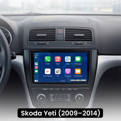 Škoda Yeti 09-14 - 10,1" radio z Apple CarPlay in Android Auto