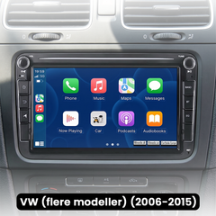 VW (več modelov) 2006-2015 - 8" avtoradio z Apple CarPlay in Android Auto 