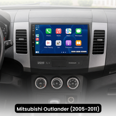 Mitsubishi Outlander 2005-2011 - 9" radio z Apple CarPlay in Android Auto 