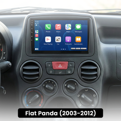 Fiat Panda 2003-2012 - 9" radio z Apple CarPlay in Android Auto 