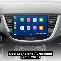 Opel Grandland/Crossland 16-20 - 9 "radio z Apple CarPlay in Android Auto