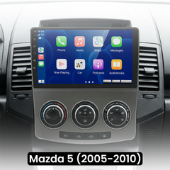 Mazda 5 05-10 - 9" radio z Apple CarPlay in Android Auto