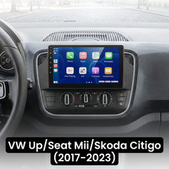 VW Up/Seat Mii/Škoda Citigo 17-23 - 9" radio z Apple CarPlay in Android Auto