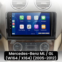 Mercedes-Benz ML 05-12 - 9" radio z Apple CarPlay in Android Auto