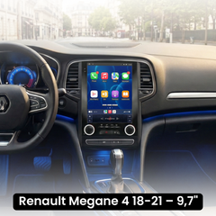 Renault Megane 18-21 - 9,7" radio z Apple CarPlay in Android Auto