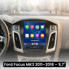 Ford Focus 2011–2018 – 9,7" radio z Apple CarPlay in Android Auto 