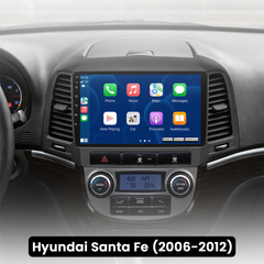 Hyundai Santa Fe 2006-2012 – 9" Radio m. Apple CarPlay og Android Auto