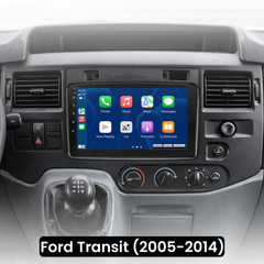 Ford Transit 05-14 - 9" radio z Apple CarPlay in Android Auto