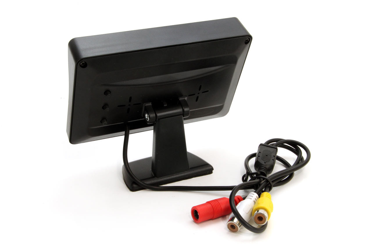 TFT-display til parkeringssystem set fra en anden vinkel