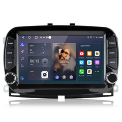 Fiat 500 16-19 - 7" radio z Apple CarPlay in Android Auto