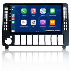Audi 100 - 9" radio z Apple CarPlay in Android Auto