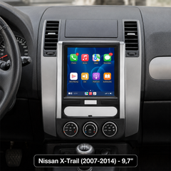 Nissan X-Trail 2007-2014 - 9,7" avtoradio z Apple CarPlay in Android Auto 