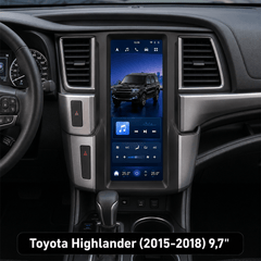 Toyota Highlander 2015-2018 - 9,7" avtoradio z Apple CarPlay in Android Auto 