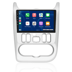 Dacia Logan 09-13 - 9" radio z Apple CarPlay in Android Auto