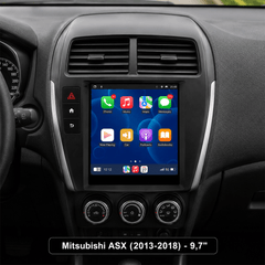 Mitsubishi ASX 2013-2018 - 9,7" radio z Apple CarPlay in Android Auto 