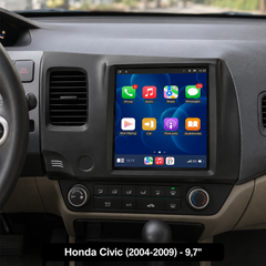 Honda Civic 2004-2009 - 9,7" avtoradio z Apple CarPlay in Android Auto 
