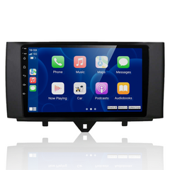 Smart Fortwo 11-15 - 9" radio z Apple CarPlay in Android Auto 