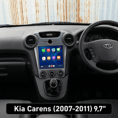 Kia Carens 2007-2011 - 9,7" radio z Apple CarPlay in Android Auto 