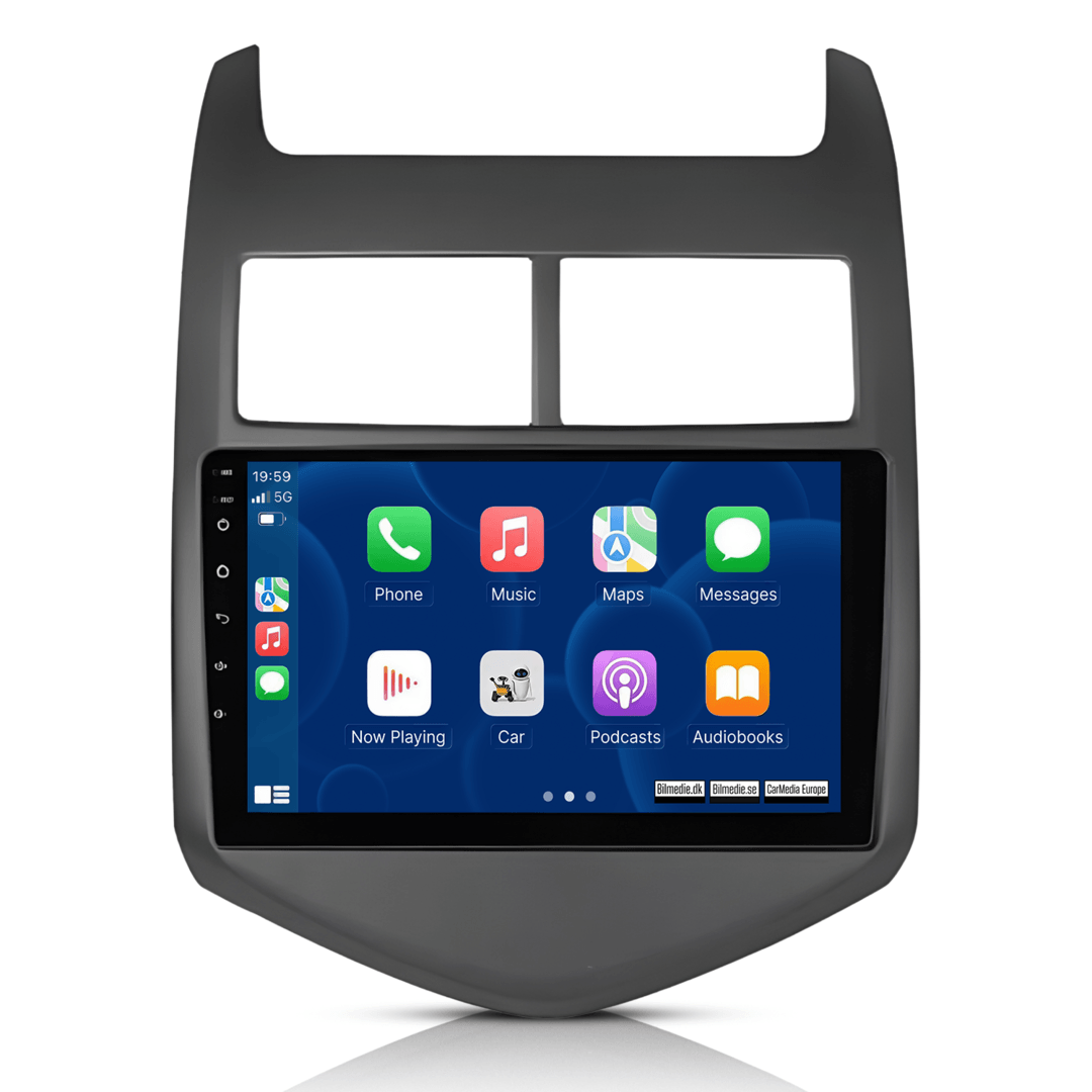 Chevrolet Aveo 2011-2015 - 9" Radio m. Apple CarPlay og Android Auto