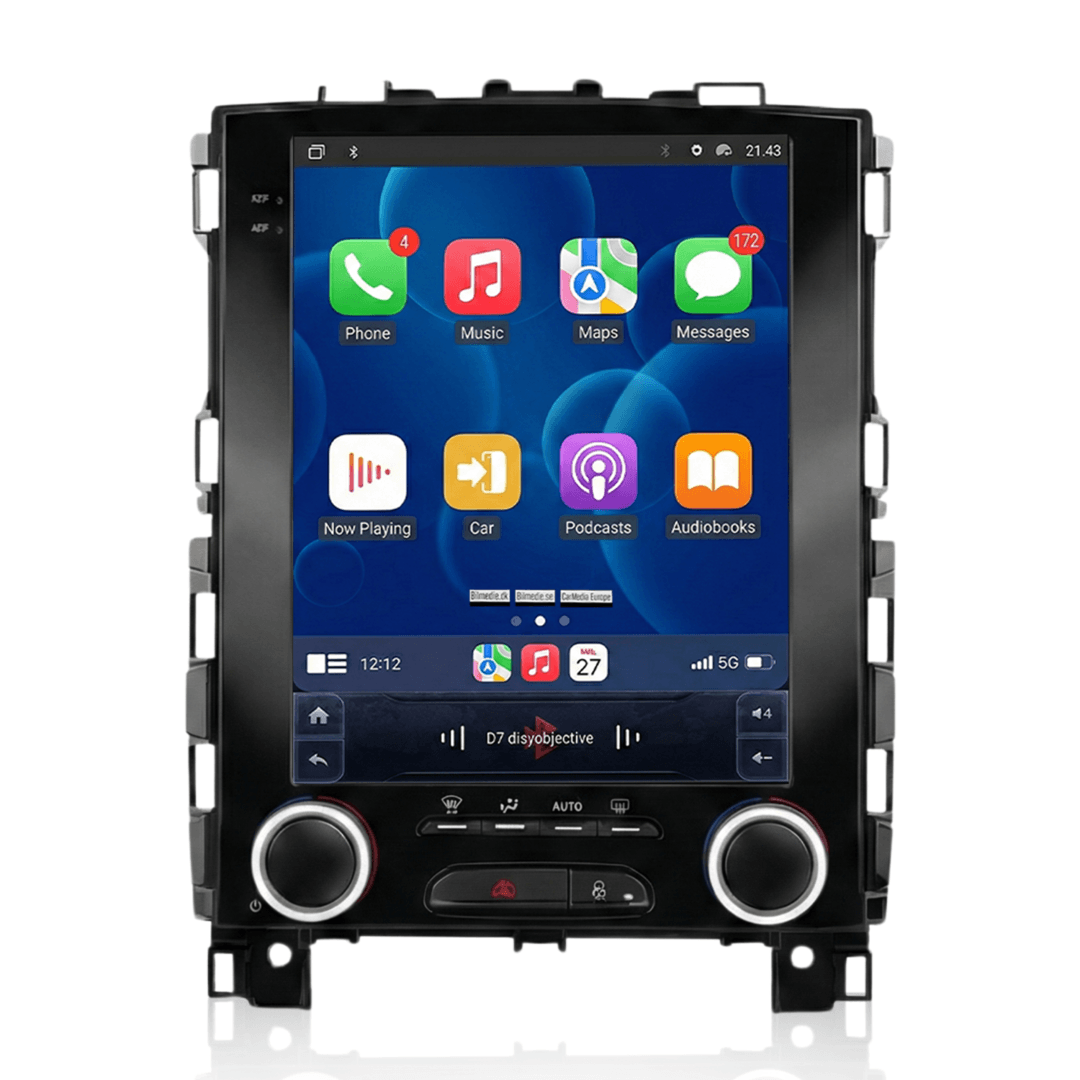 Renault Megane 18-21 - 9,7" radio z Apple CarPlay in Android Auto 