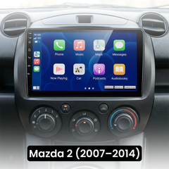 Radio Mazda 2 07-14- 9" z Apple CarPlay in Android Auto