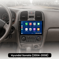 Hyundai Sonata 2004-2008 - 9" radio z Apple CarPlay in Android Auto 