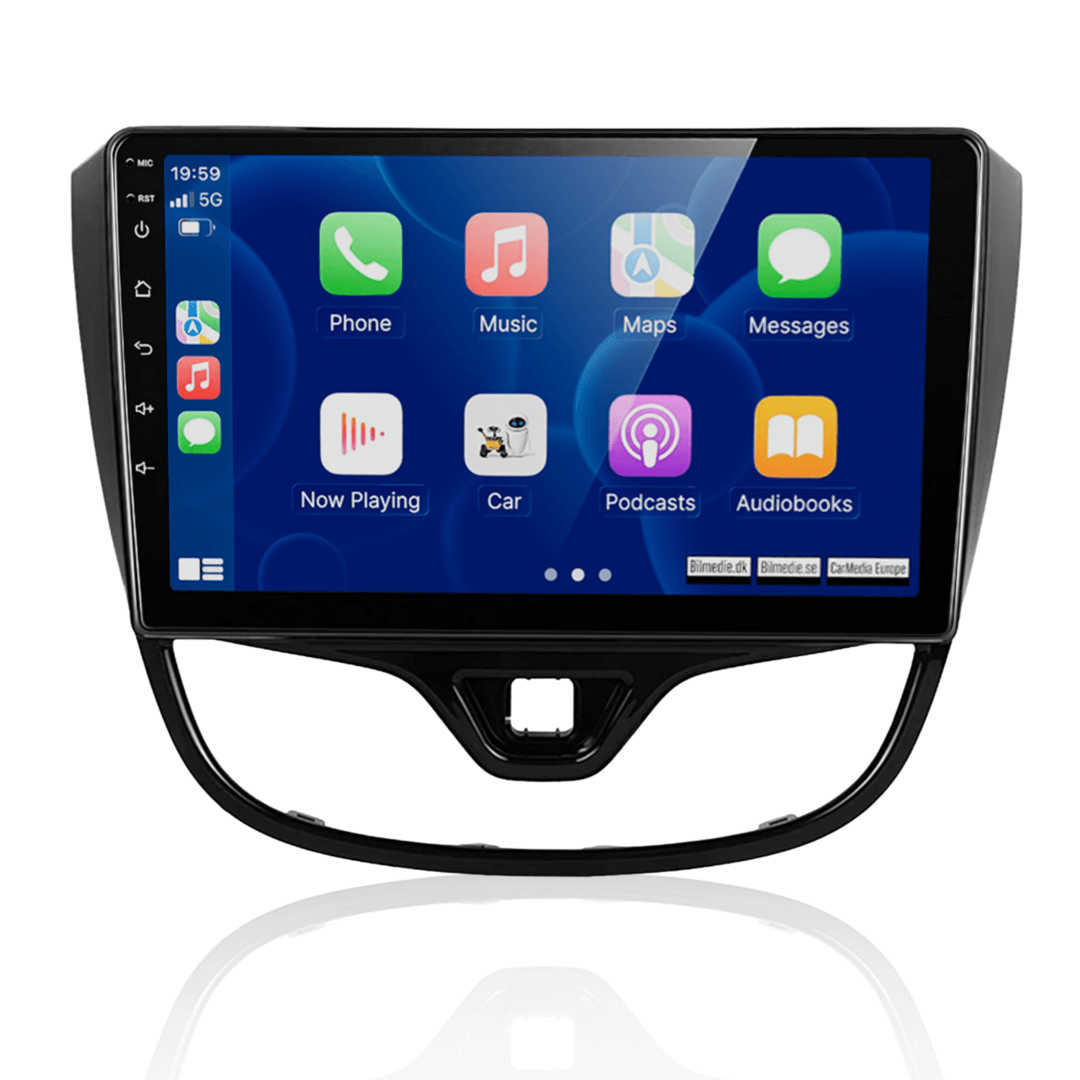 Opel Karl 15-20 - 9/10,1" avtoradio z Apple CarPlay in Android Auto 